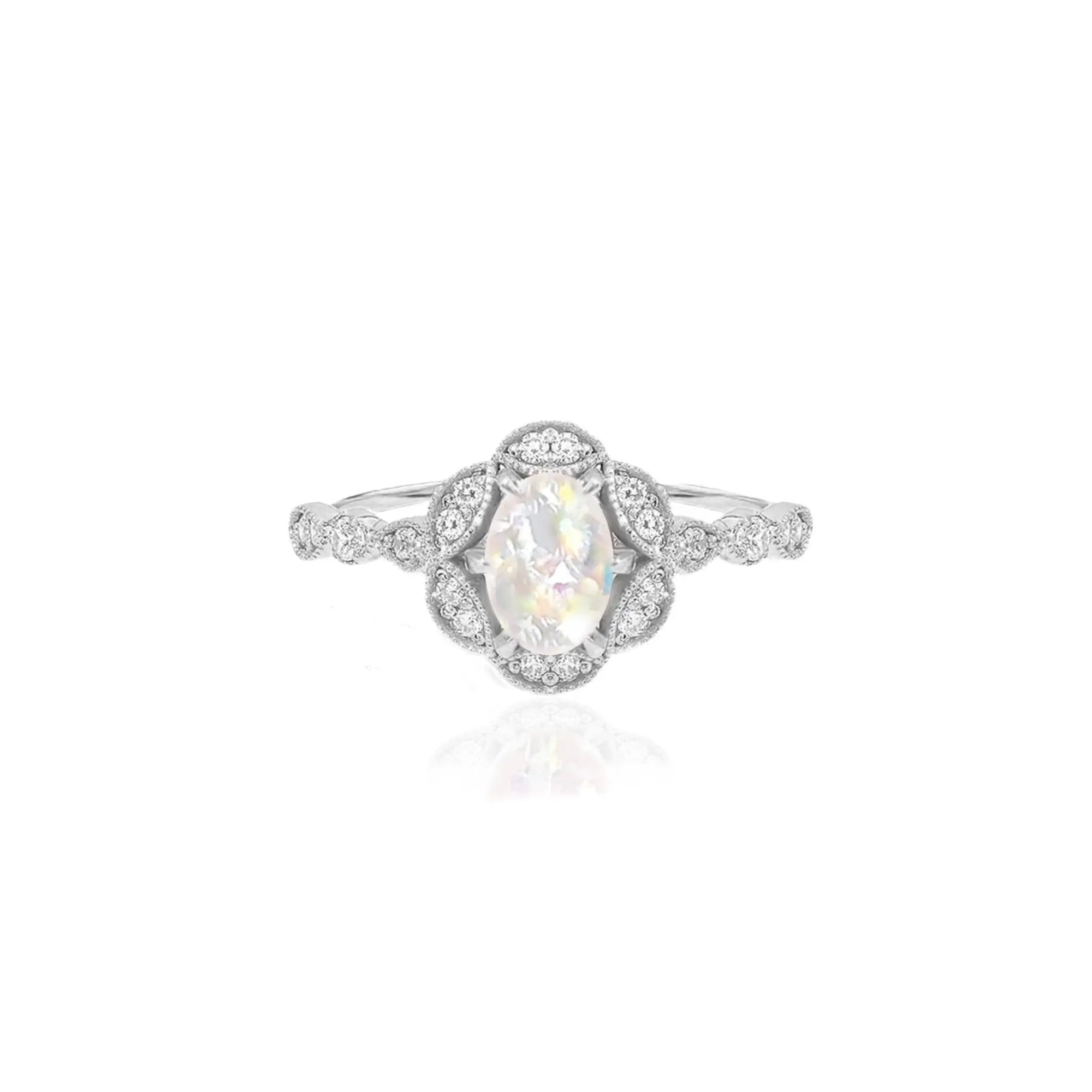 Eternal Blossom Ashes Ring - A Memorable Keepsake