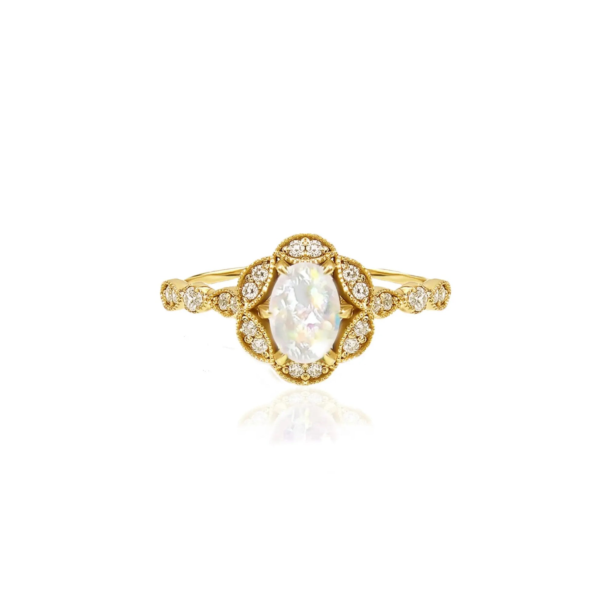 Eternal Blossom Ashes Ring - A Memorable Keepsake