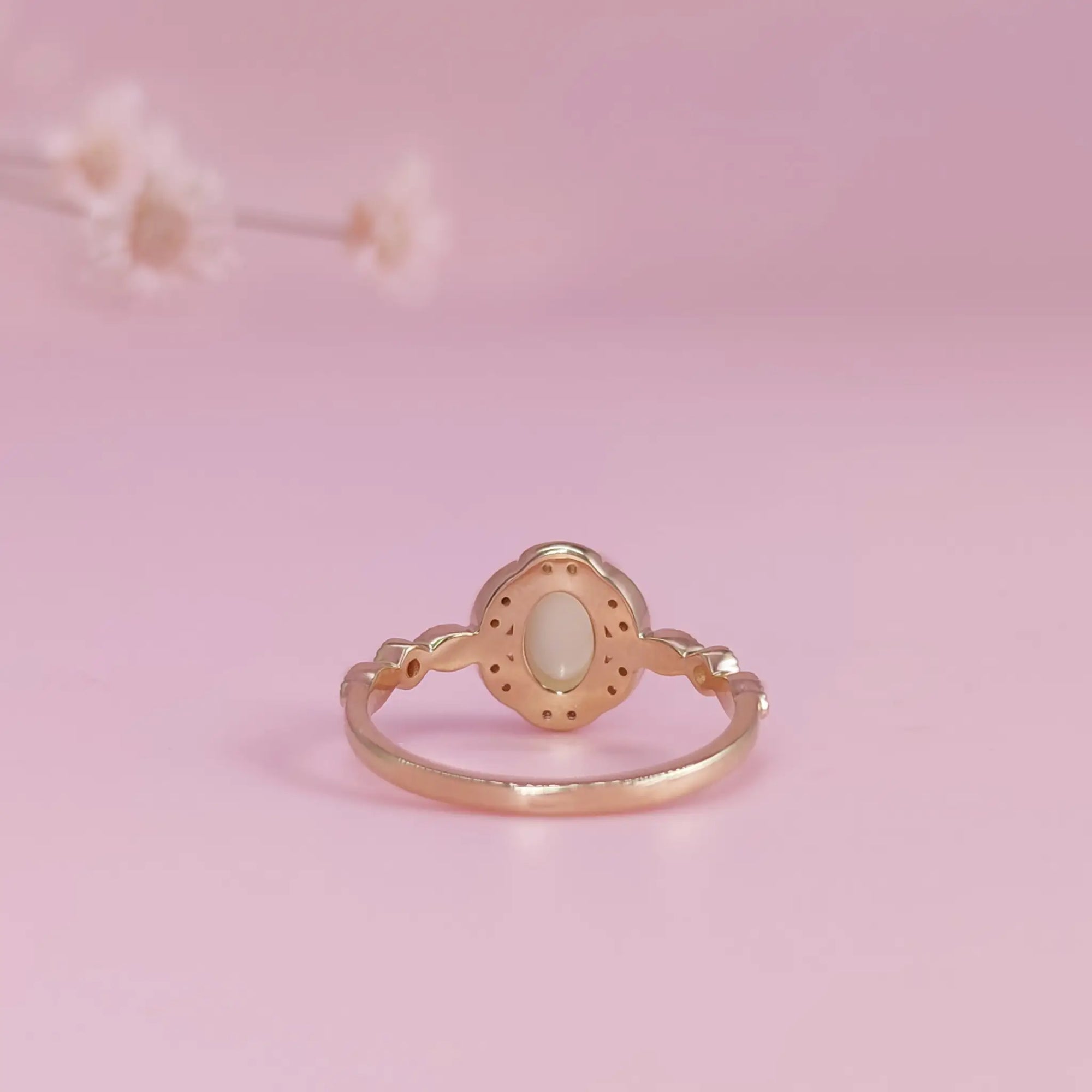 Eternal Blossom Ashes Ring - A Memorable Keepsake