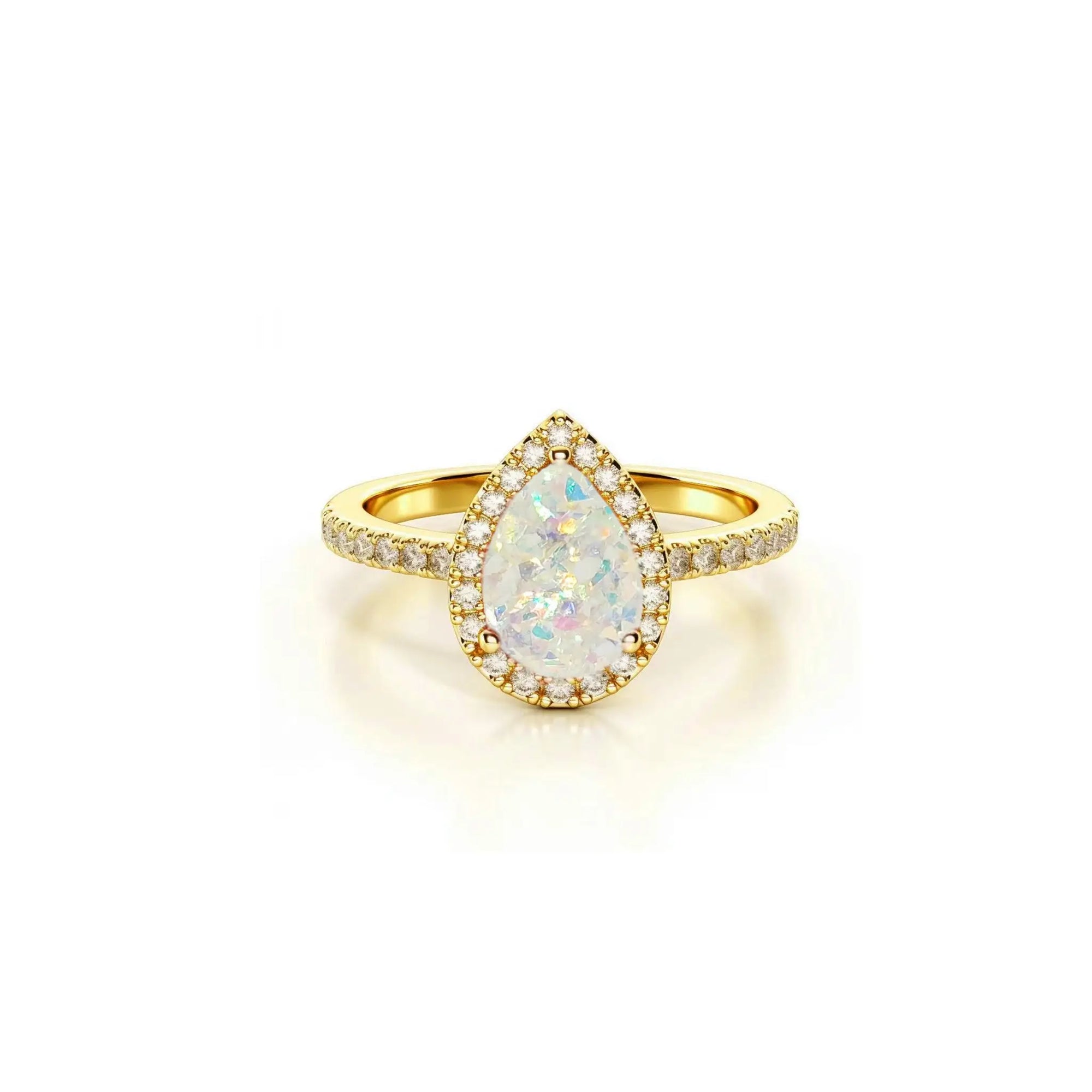 Handcrafted Ashes Ring - Eternal Embers