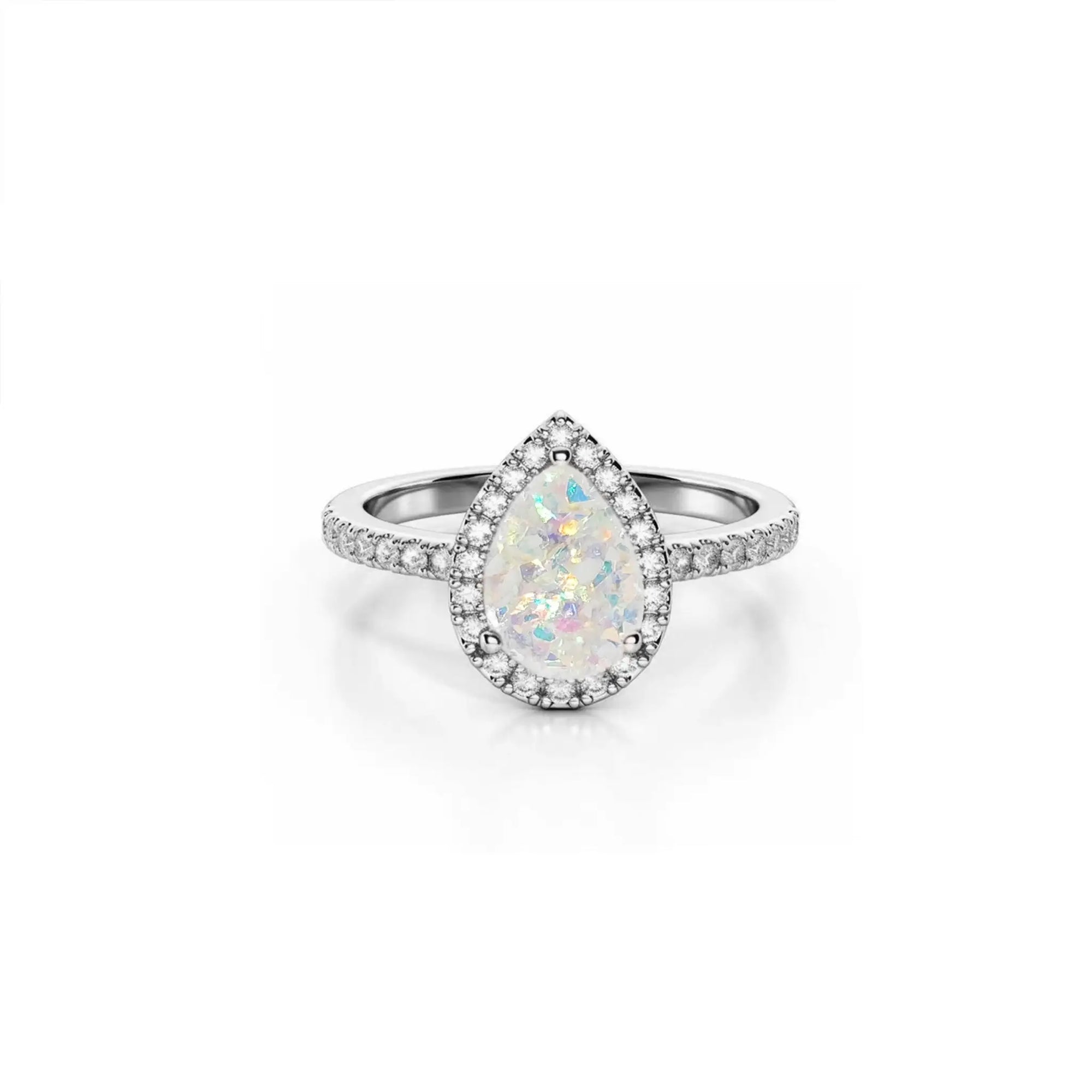 Handcrafted Ashes Ring - Eternal Embers