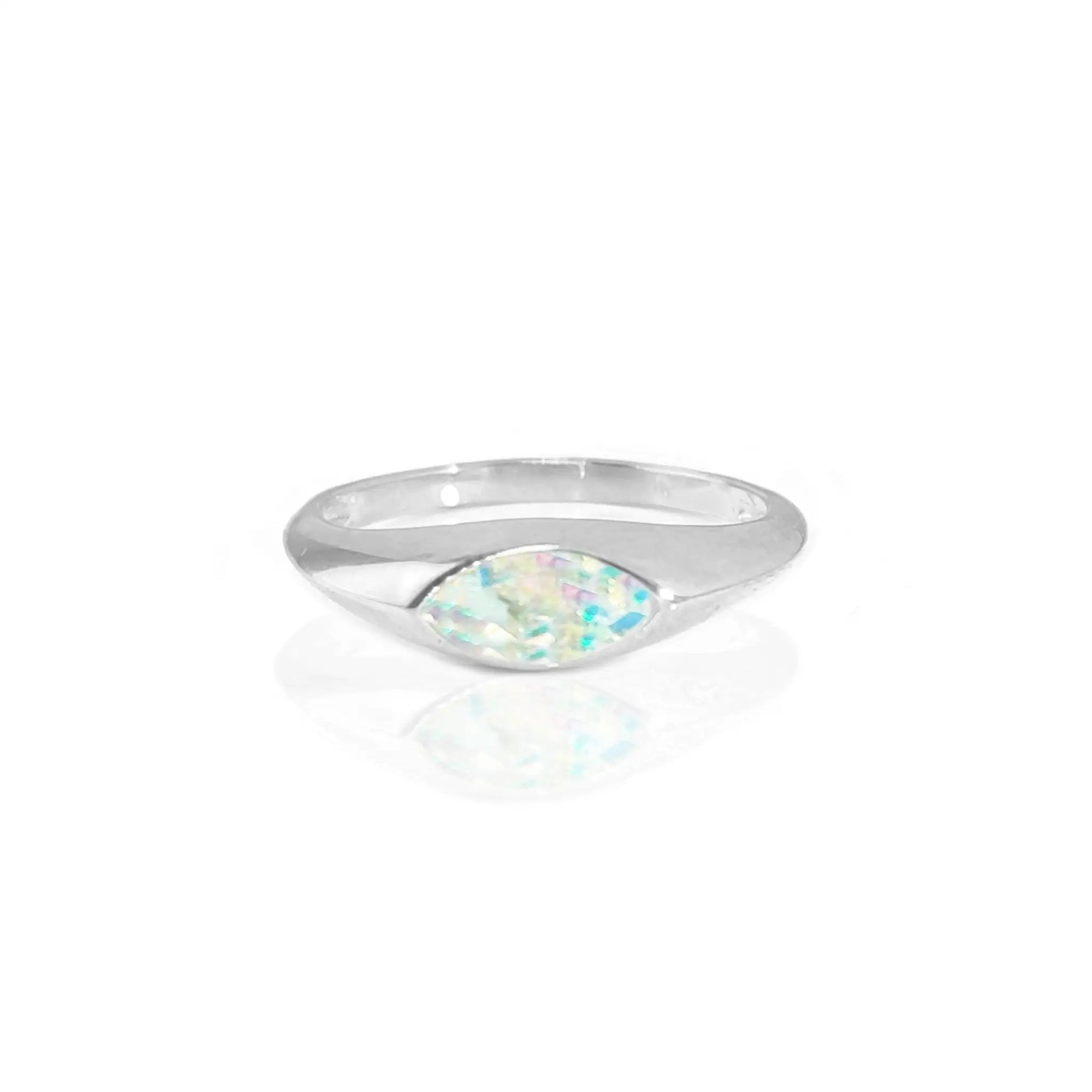 Eternal Embrace Ashes Ring | Memorial Jewelry