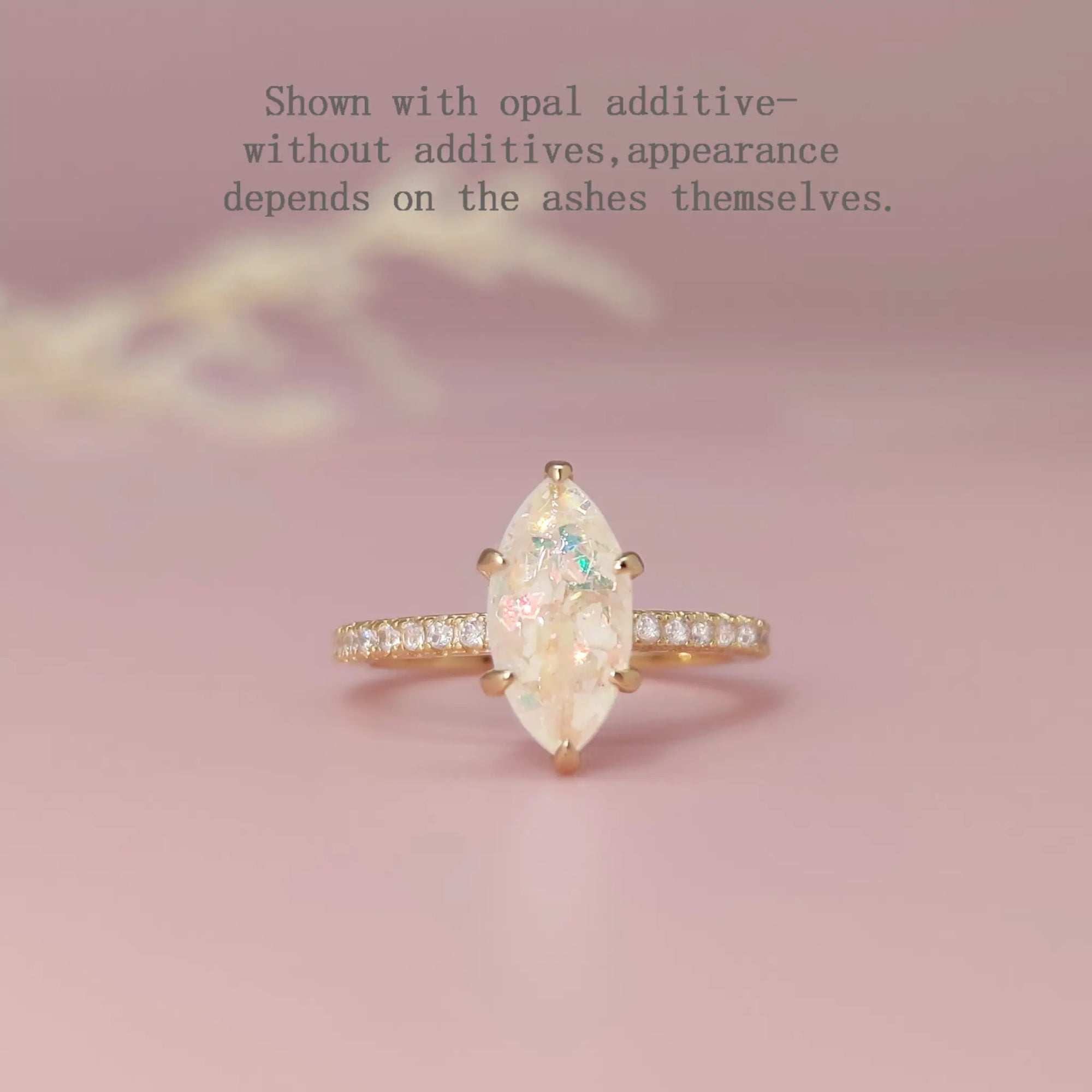Eternal Love: Unique Ashes Memorial Ring