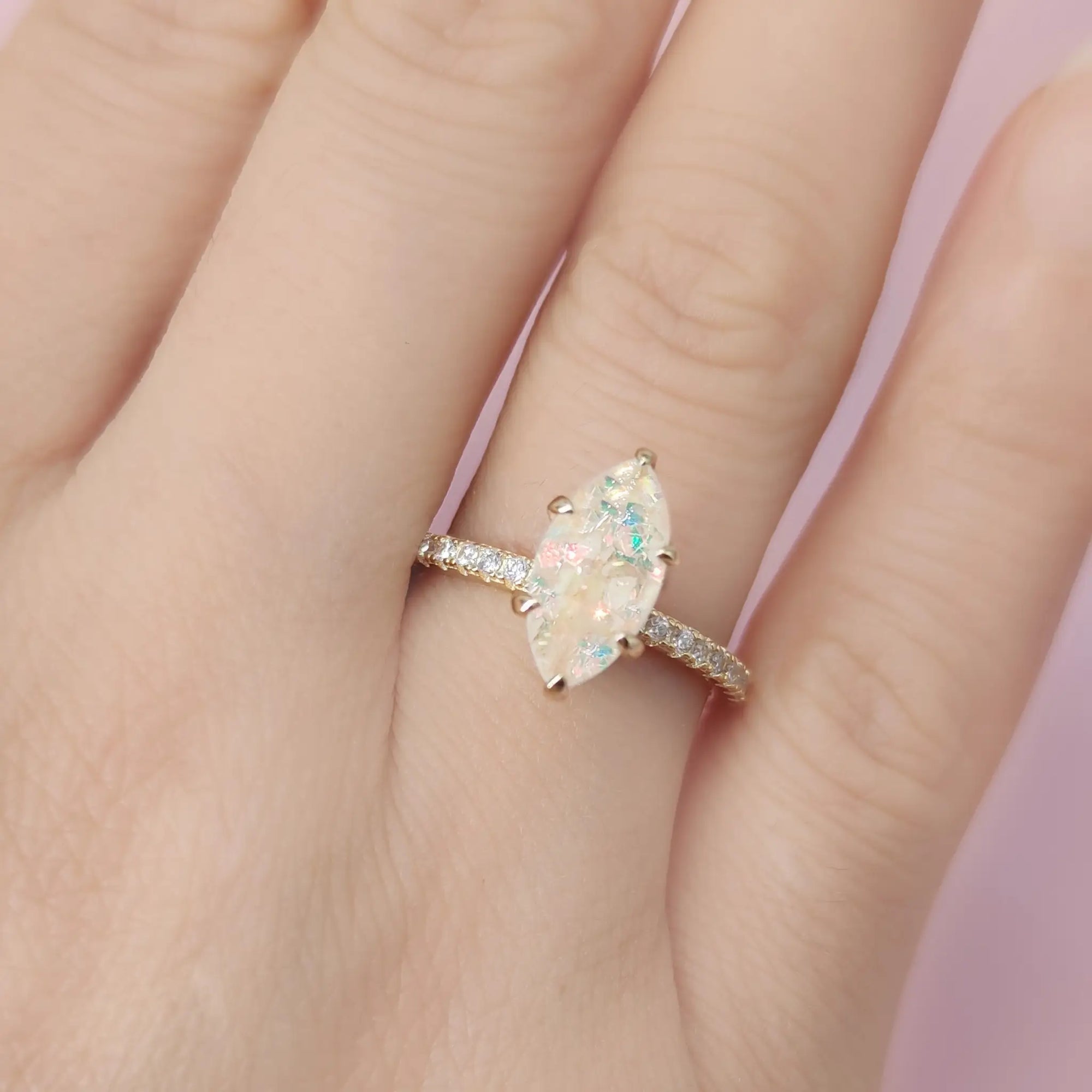 Eternal Love: Unique Ashes Memorial Ring