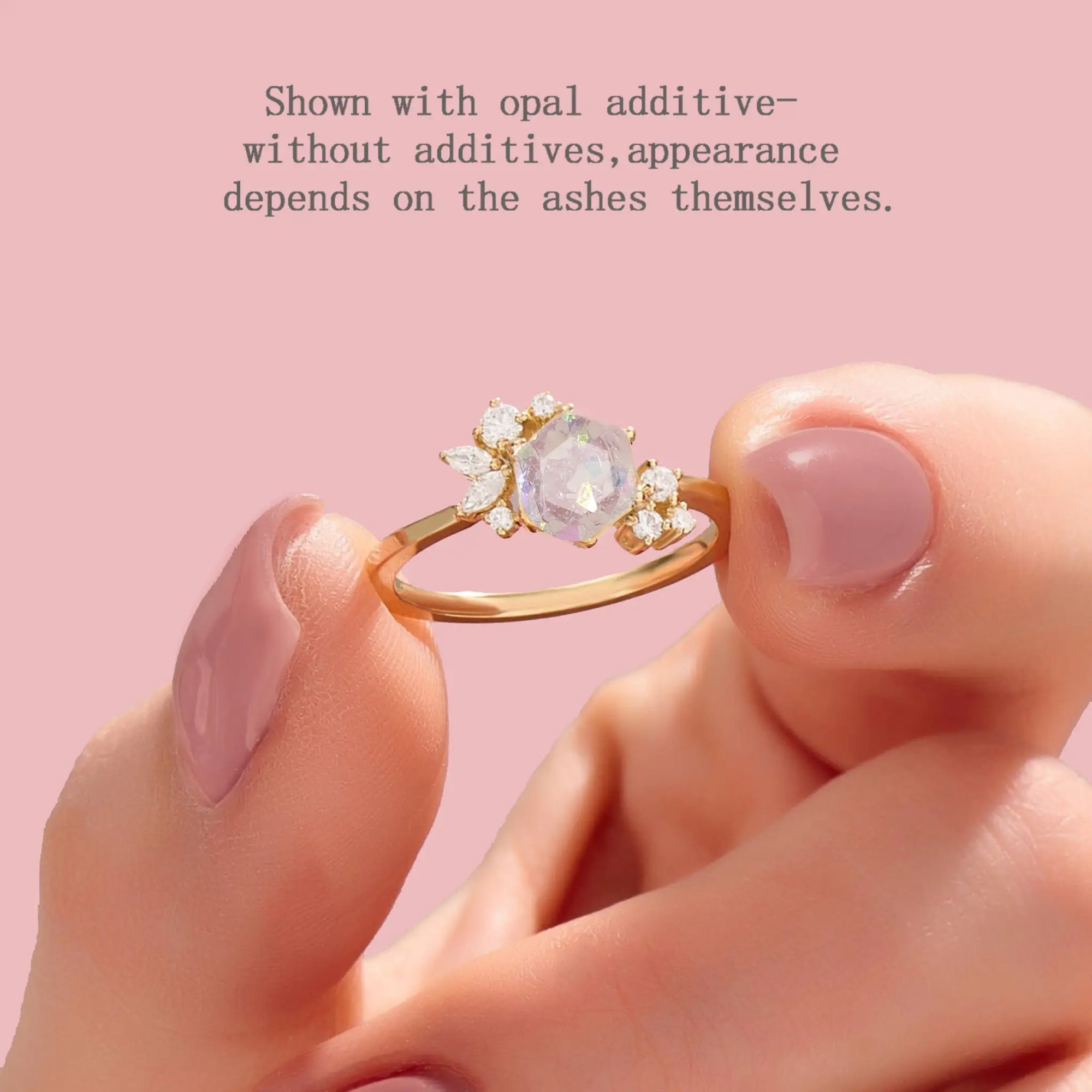 Handcrafted Ashes Ring: Timeless Memory Keepsake