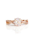 Eternal Touch: Ashes Ring 10K Solid Gold / Rose Gold gold-ashes-ring-199
