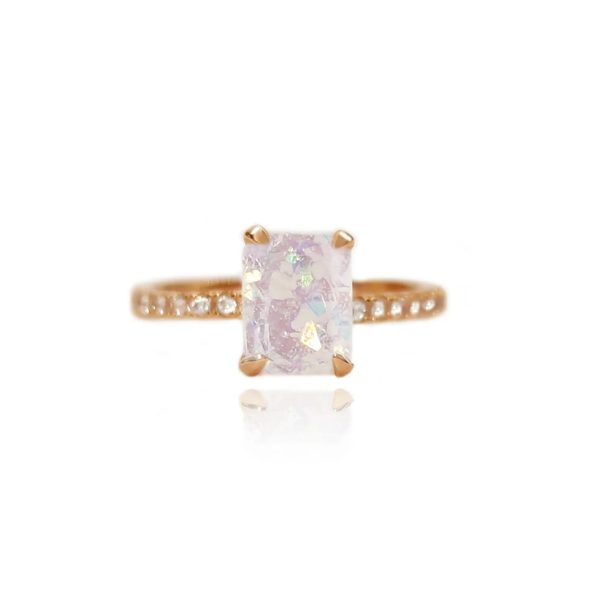 Ethereal Ashes Ring: A Love-Infused Keepsake