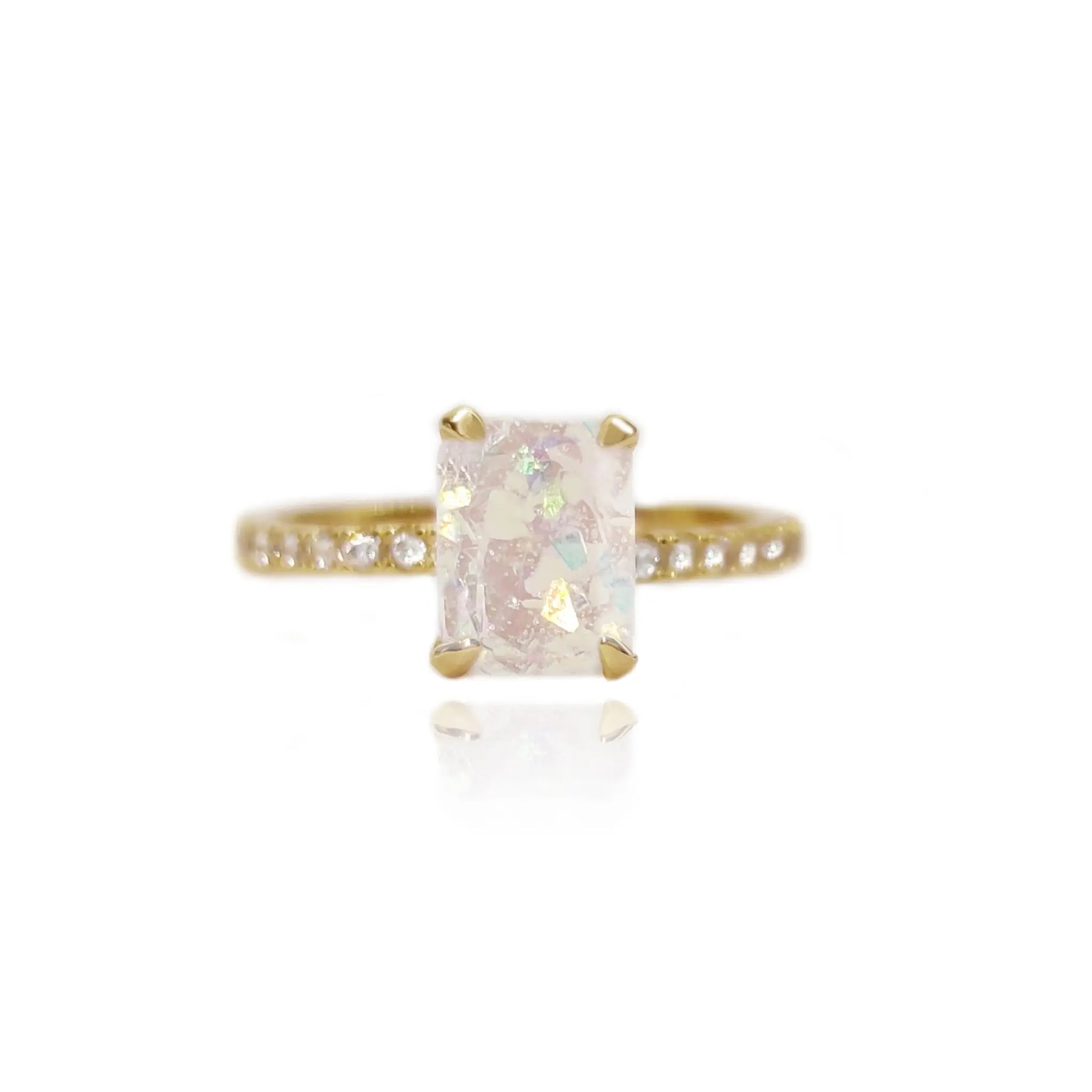 Ethereal Ashes Ring: A Love-Infused Keepsake