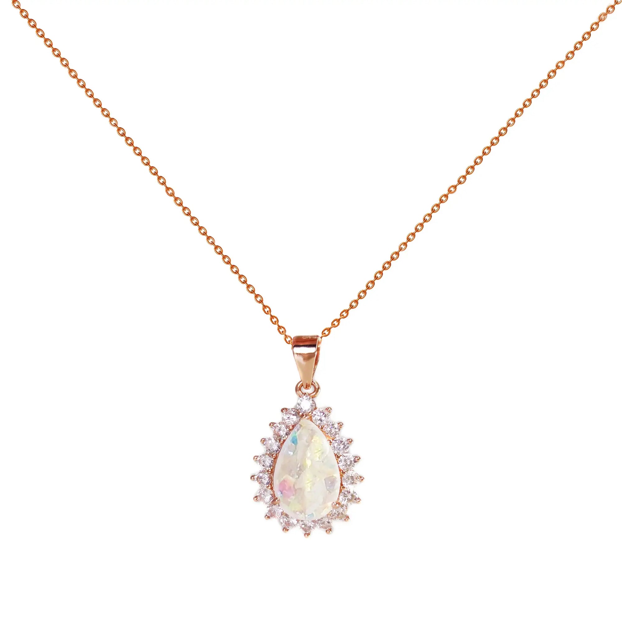 Evelyn Grace: Heartfelt Ashes Necklace Gift