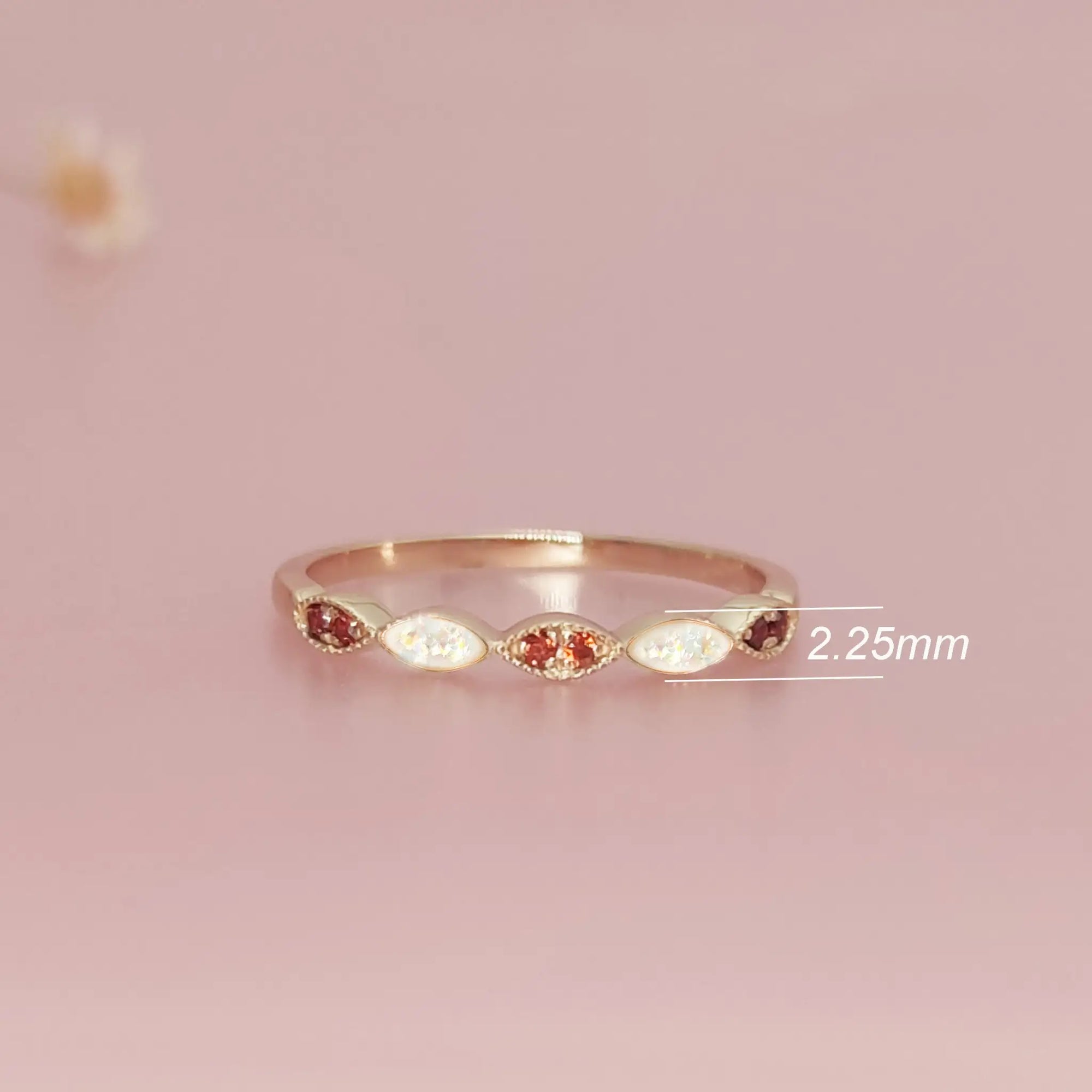 Personalized Sunset Memory Ashes Ring for Loved Ones