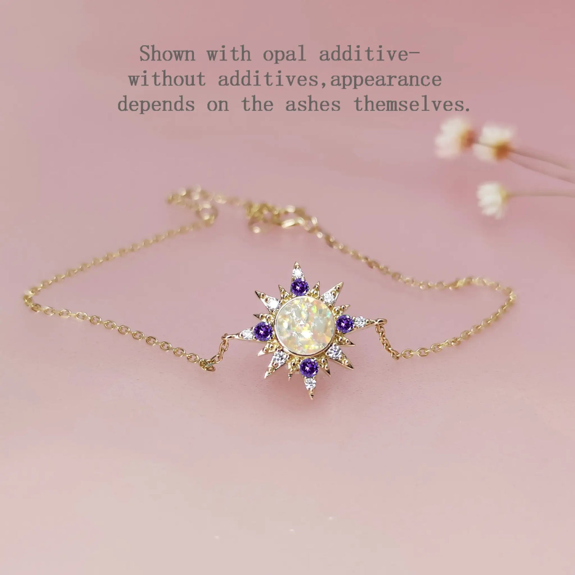 Radiant Sun Ashes Bracelet: A Symbol of Eternal Love