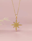 Radiant Sun Ashes Necklace - Memorial Keepsake Jewelry