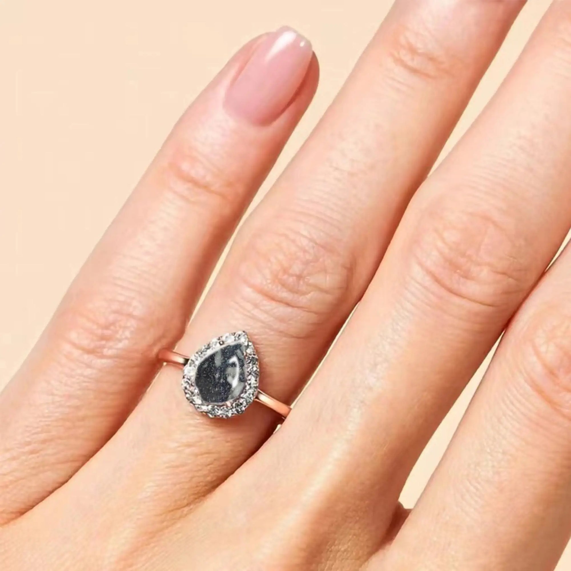 Heartfelt Remembrance Ashes Ring Gift for Loved Ones