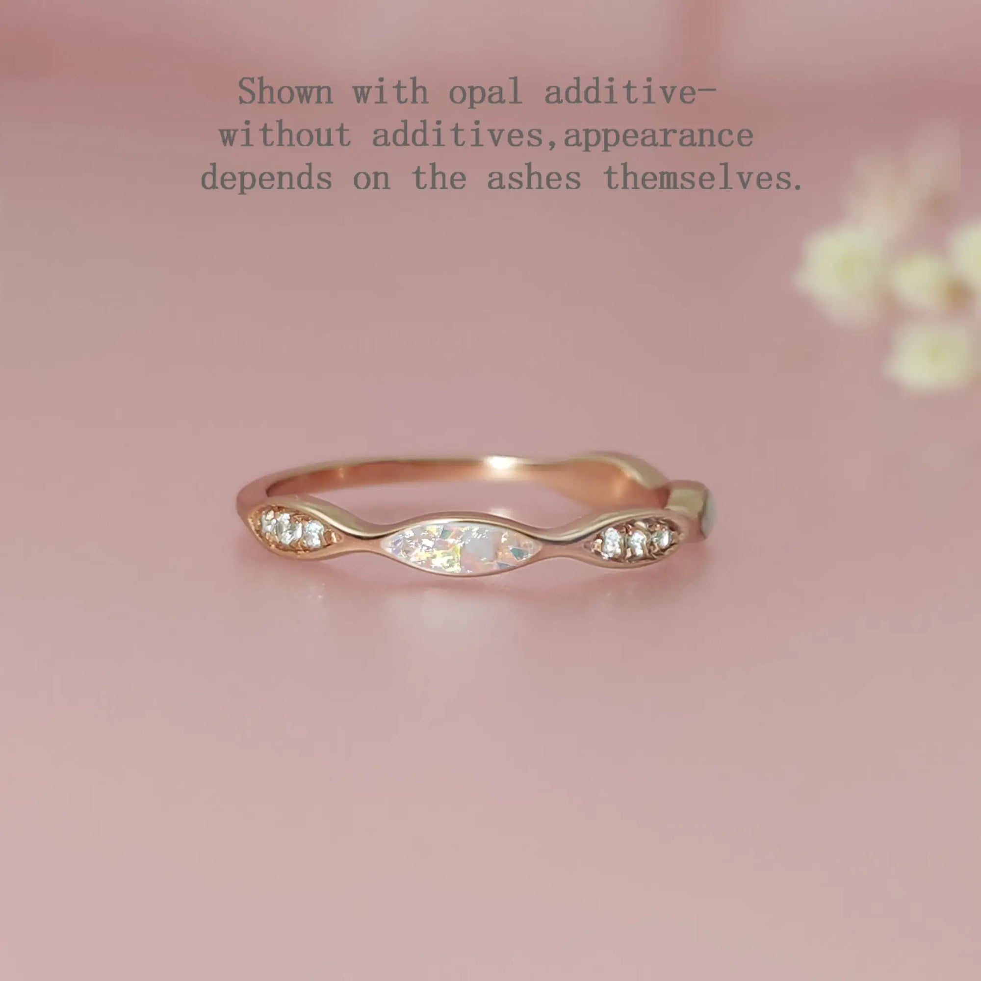 Infinite Love Ashes Ring - Thoughtful Gift for Memories