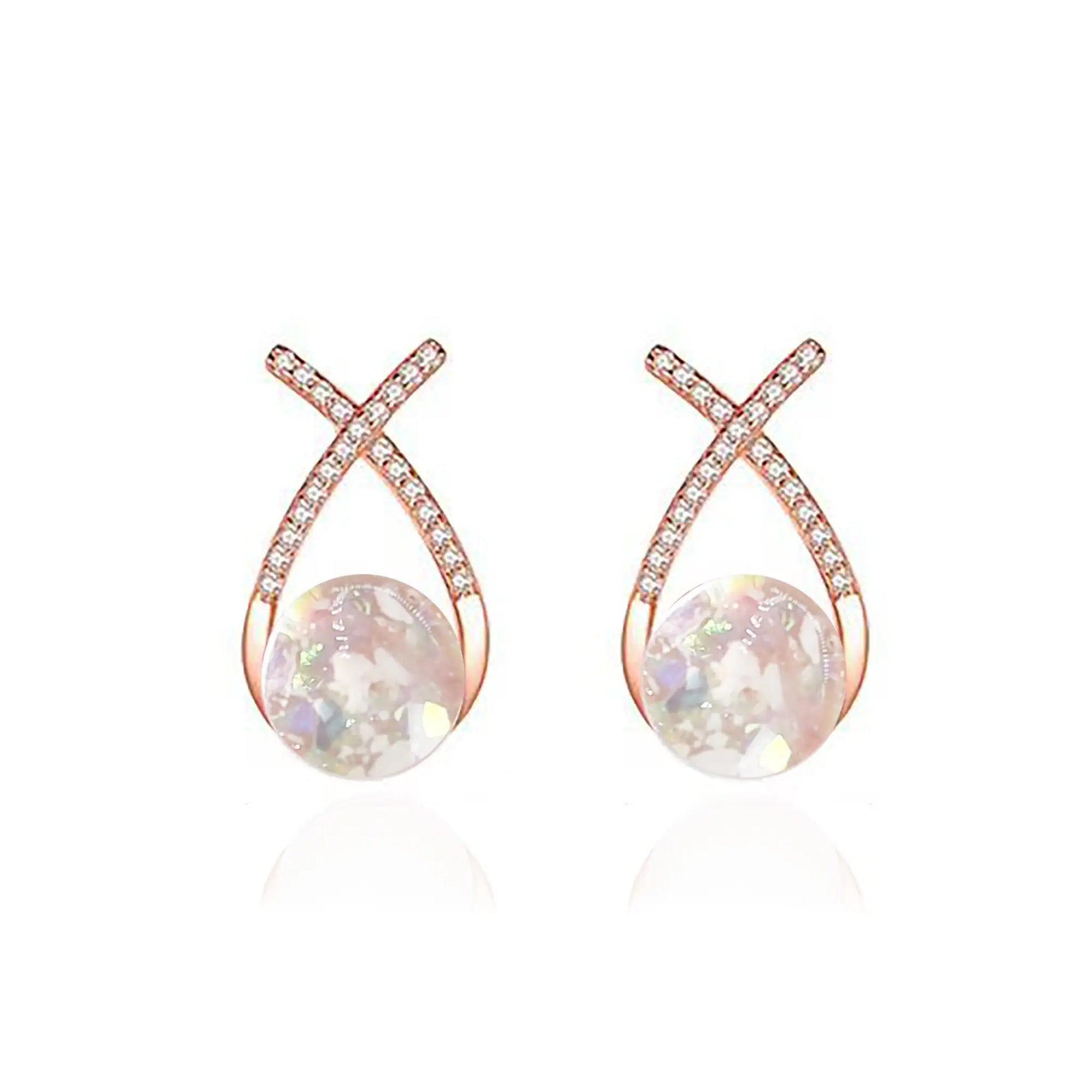 Eternal Love: Infinity Embrace Ashes Earrings
