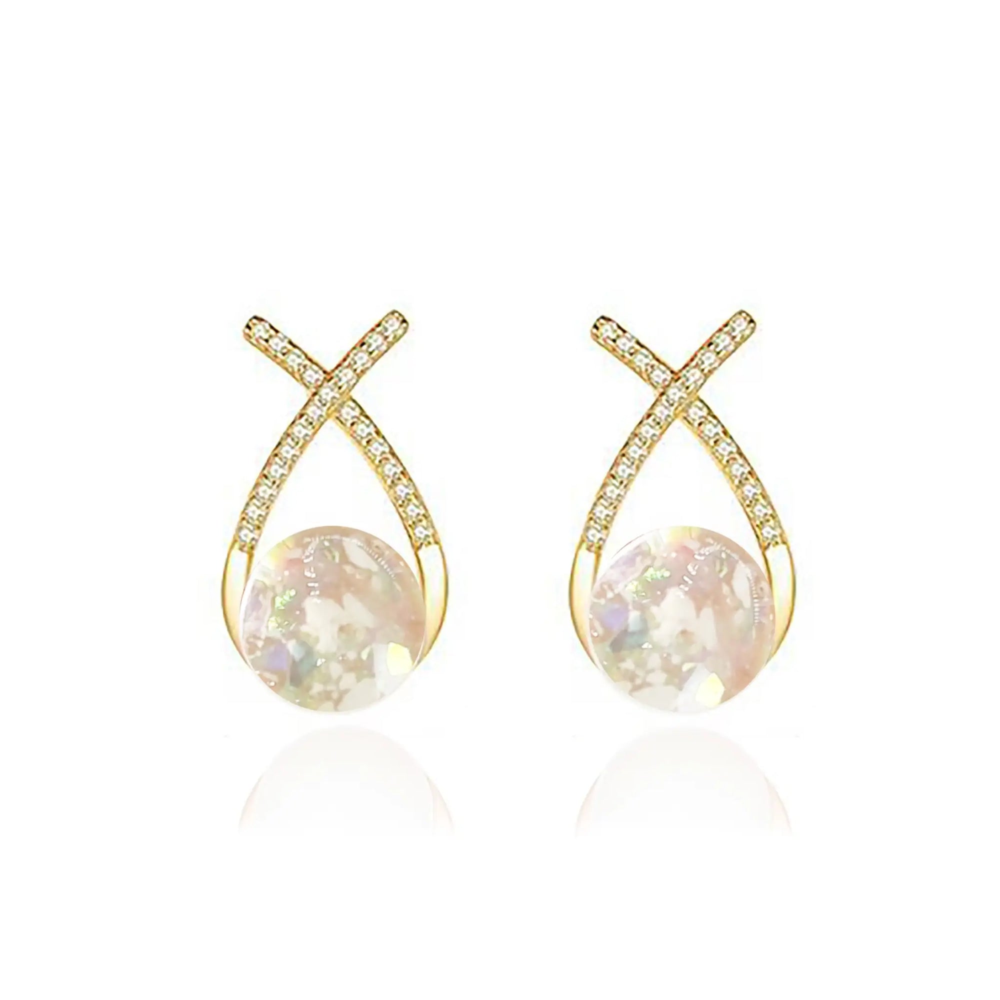 Eternal Love: Infinity Embrace Ashes Earrings