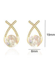 Eternal Love: Infinity Embrace Ashes Earrings