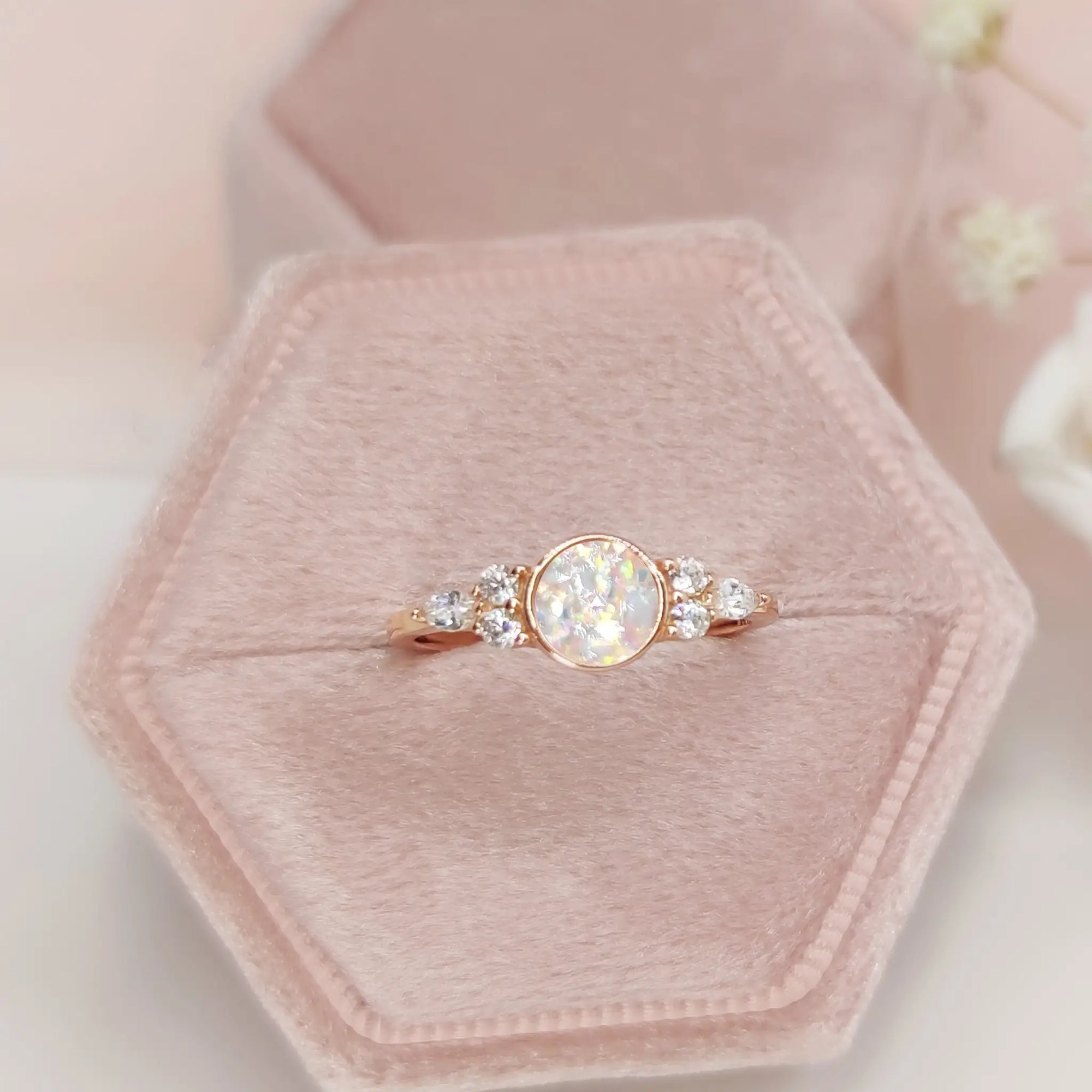 Personalized Ashes Solid Gold Ring | LactaGems