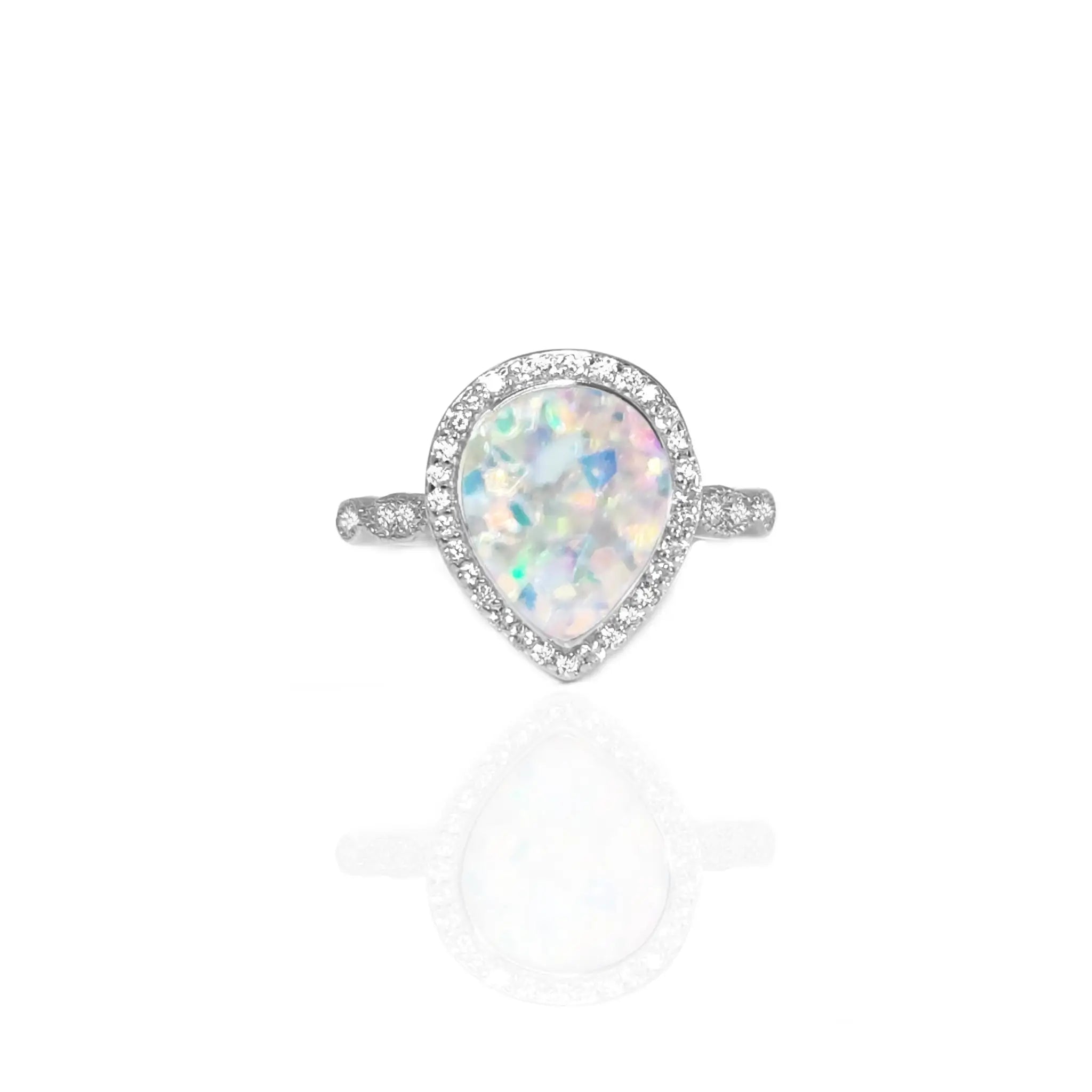 Handcrafted Lumina Essence Ashes Ring in Rose Gold – Love Catcher