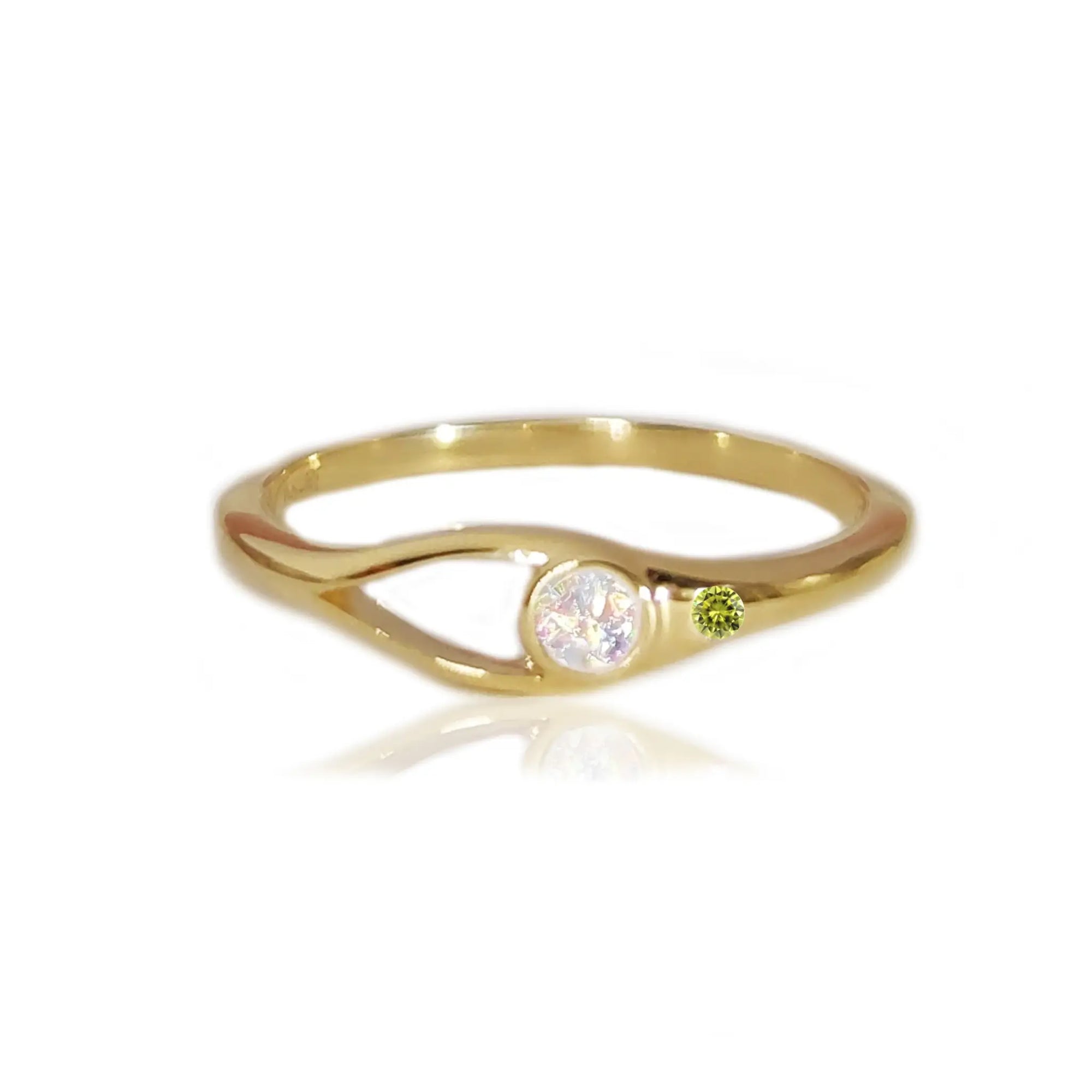 Eternal Love Gold Ashes Ring