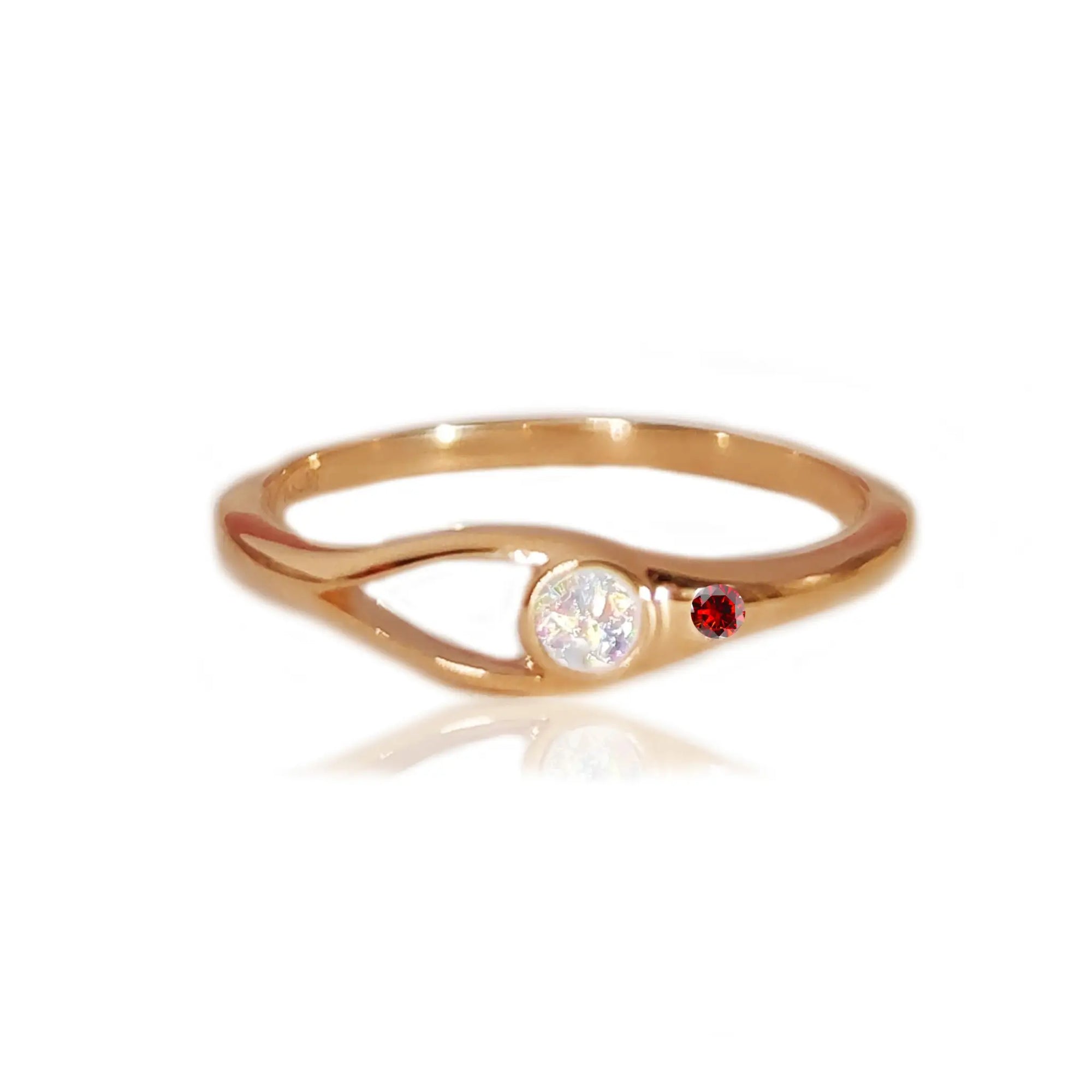 Eternal Love Gold Ashes Ring