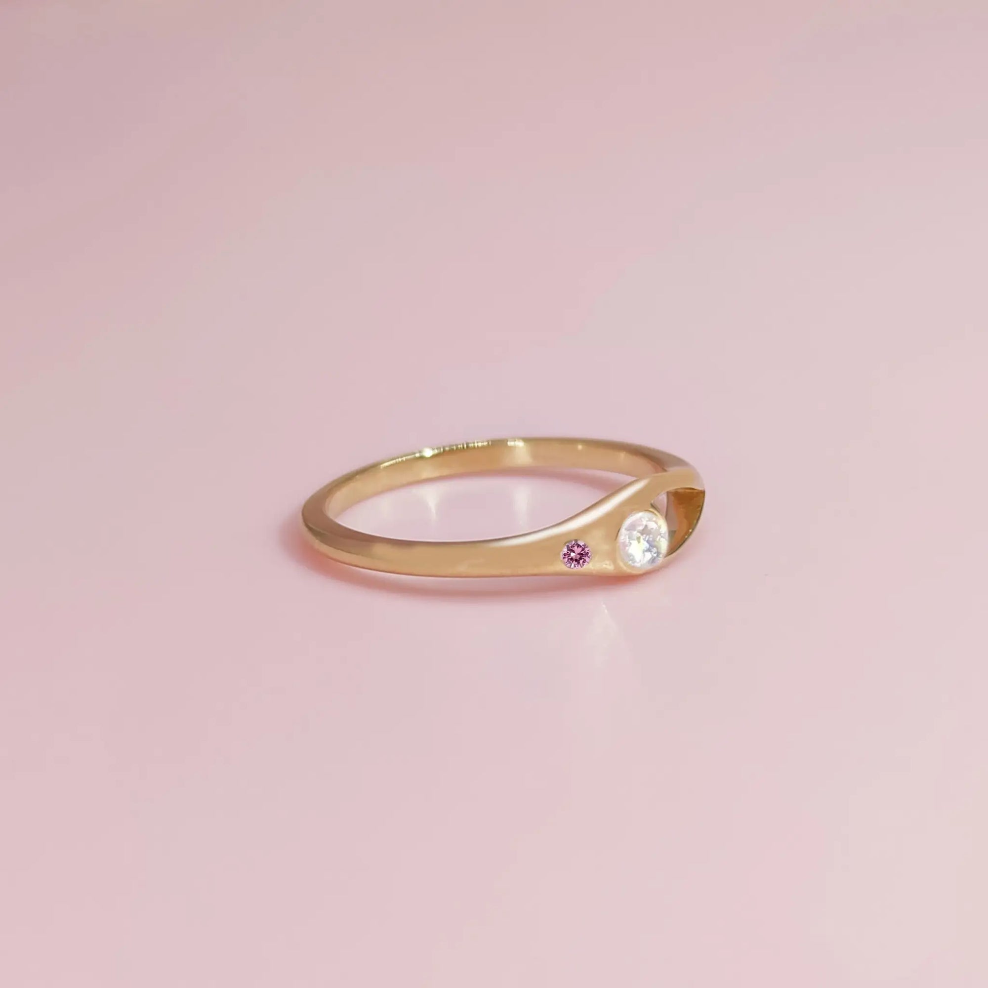 Eternal Love Gold Ashes Ring
