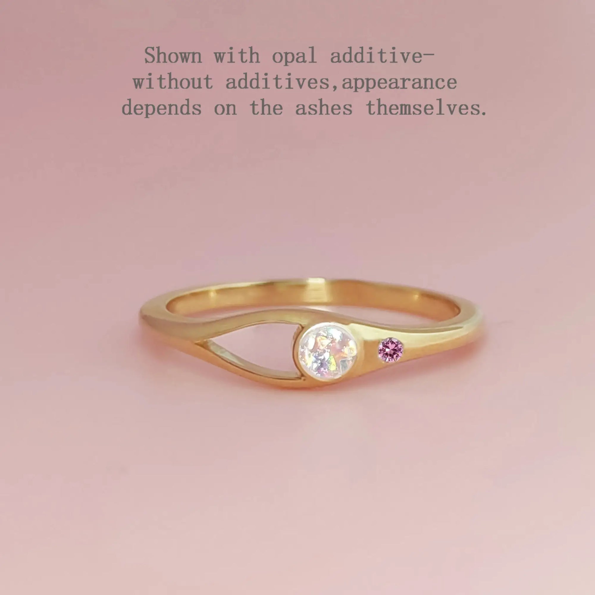 Eternal Love Gold Ashes Ring