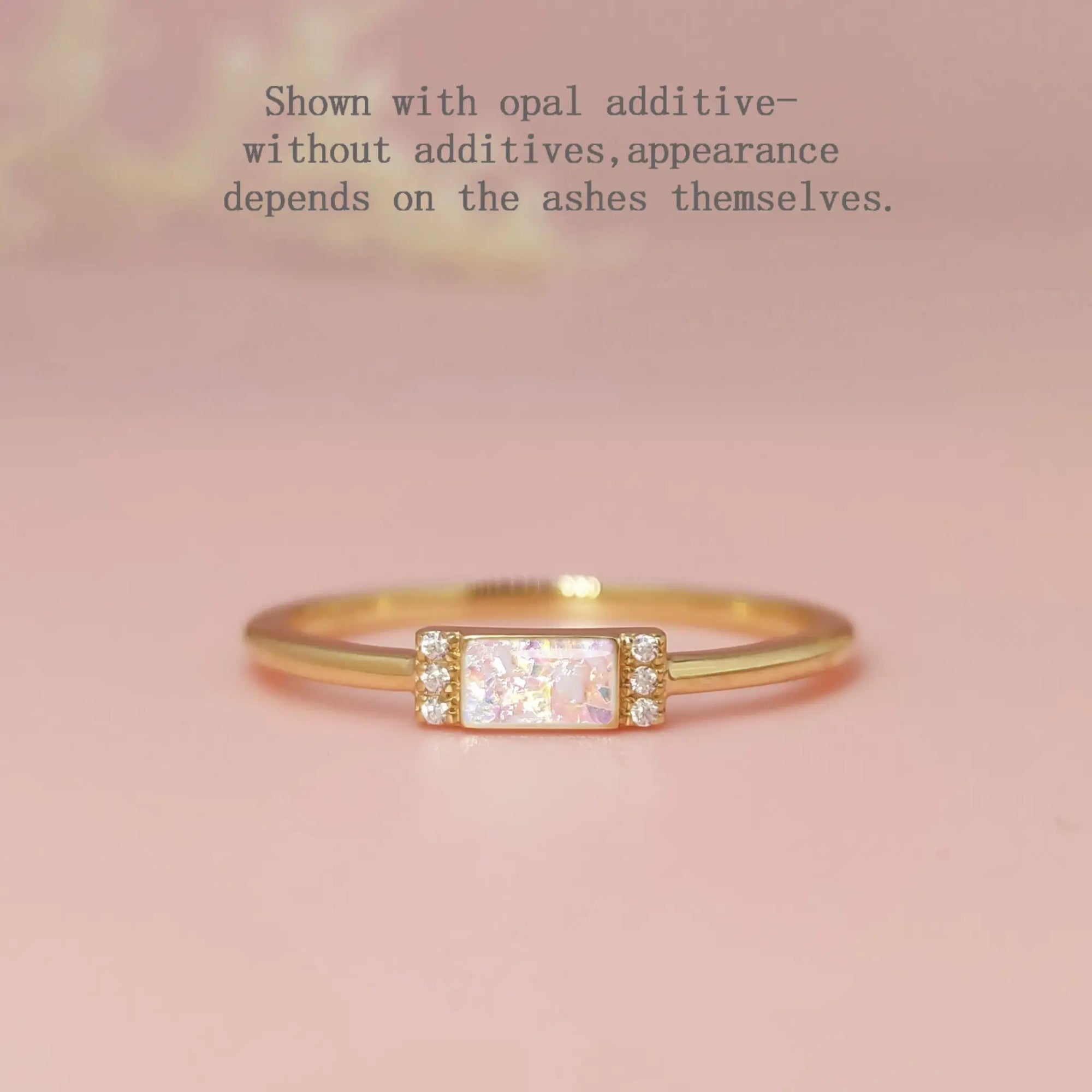 Personalized Ashes Ring for Lasting Remembrance