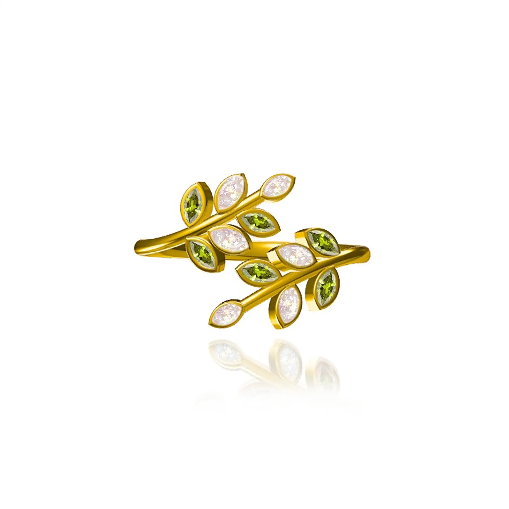 Nature's Embrace: Unique Birthstone Cremation Ring Gift