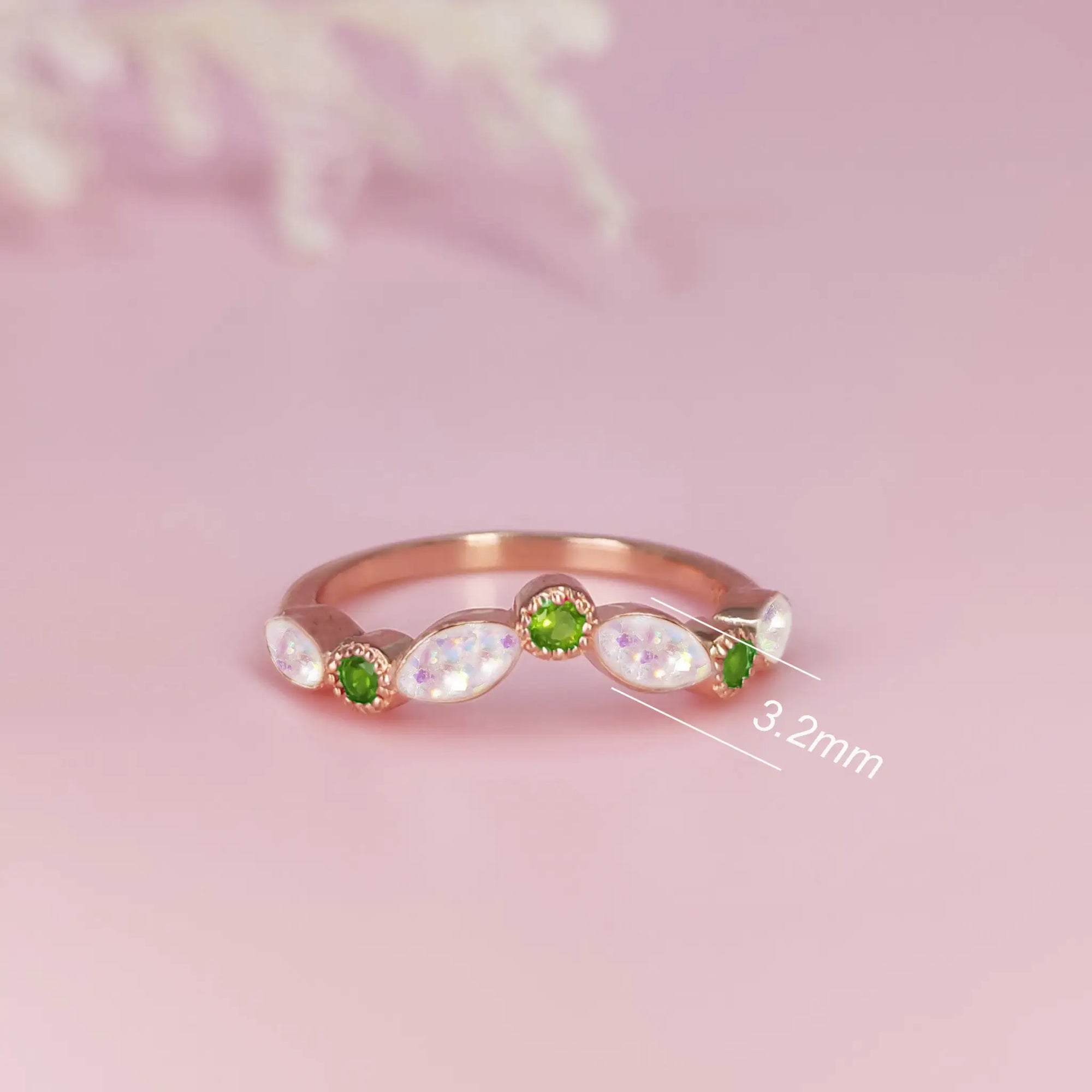 Personalized Radiant Ashes Ring for Cherished Memories