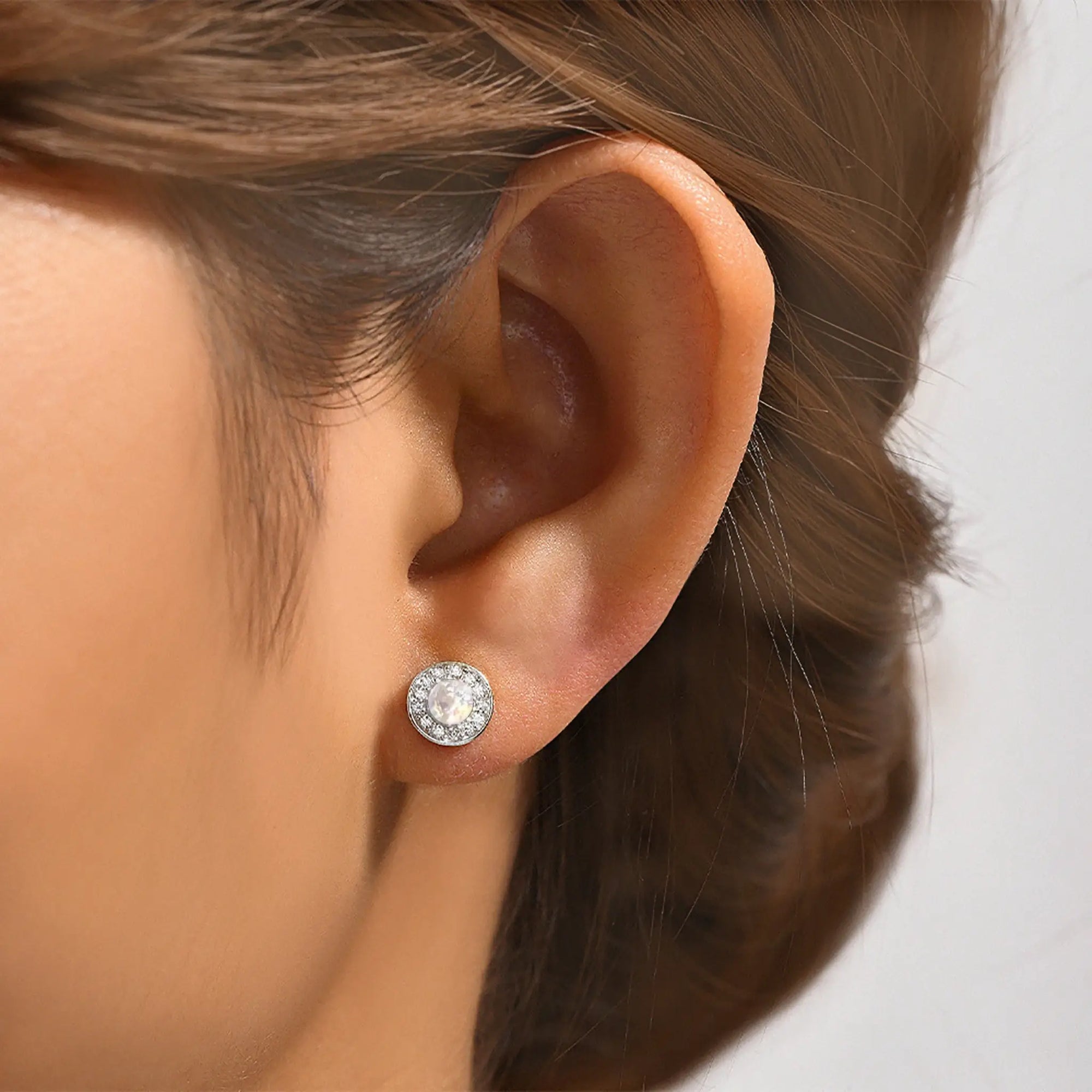 Gifts of Remembrance: Radiant Halo Ashes Earrings
