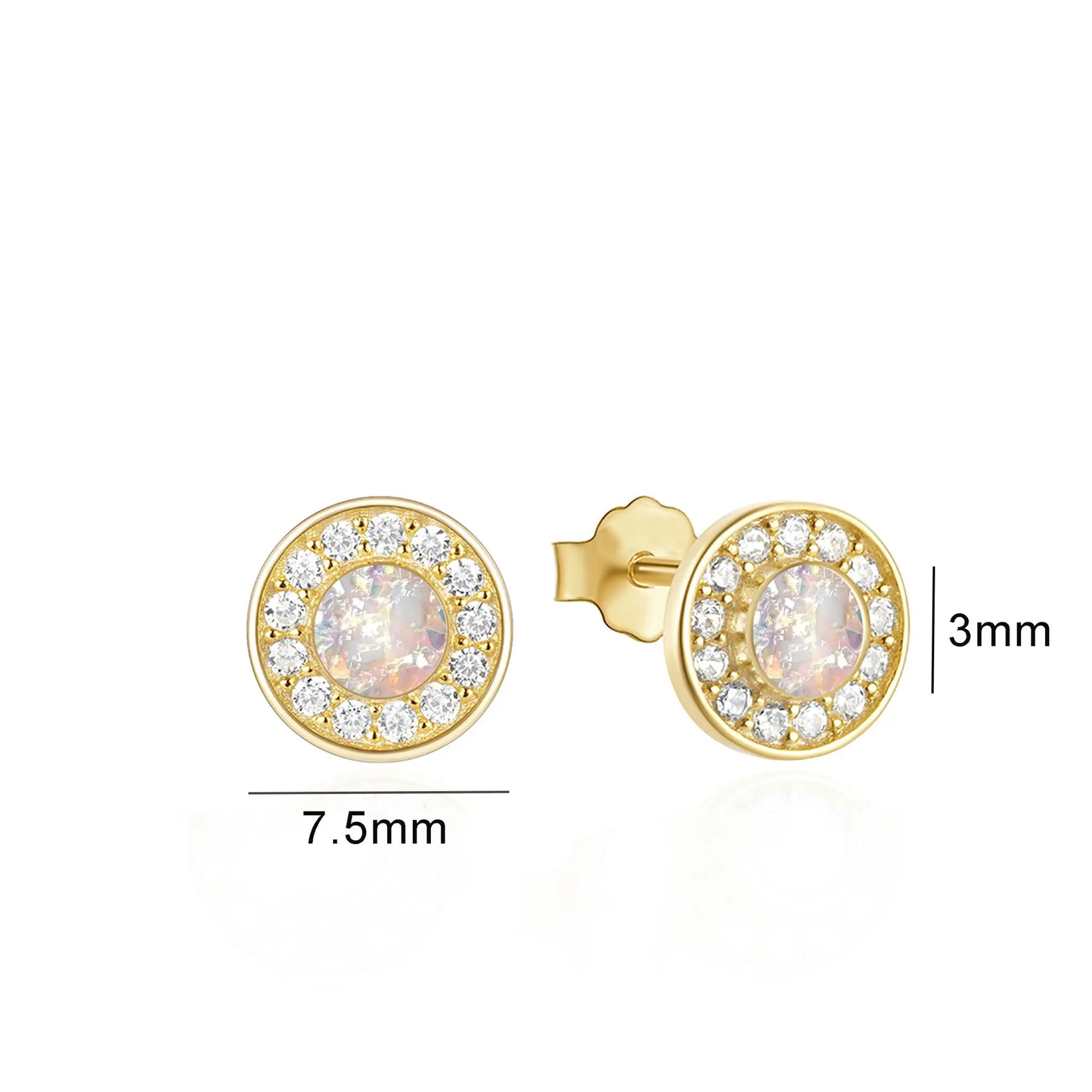 Gifts of Remembrance: Radiant Halo Ashes Earrings