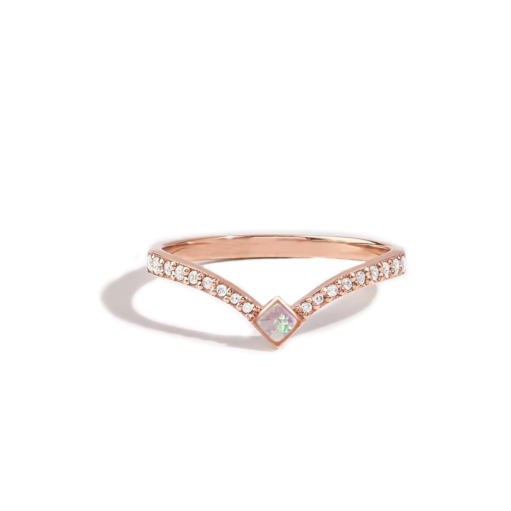 Personalized Ashes Ring - A Remembrance Keepsake