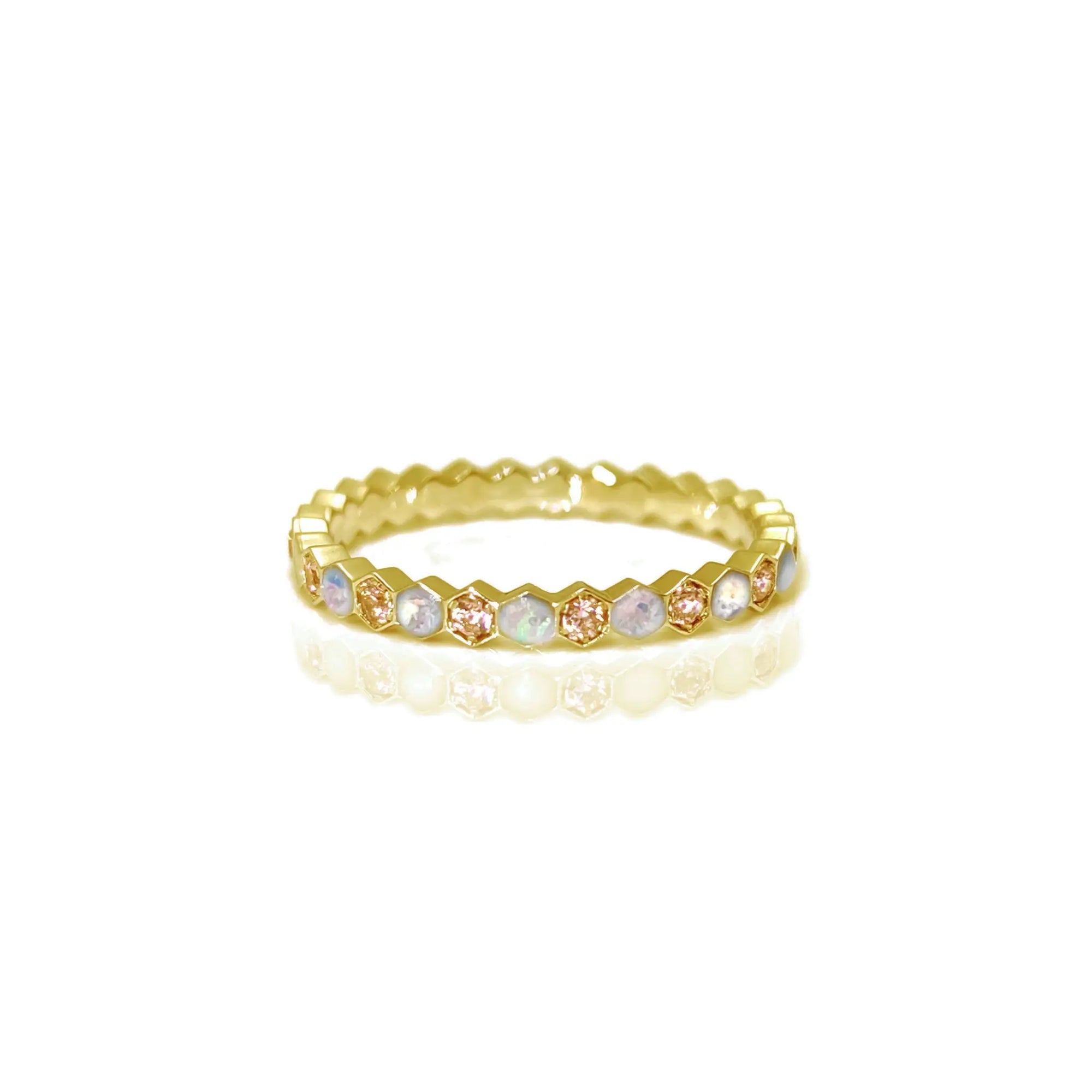 Love & Memories: Honeycomb Ashes Ring