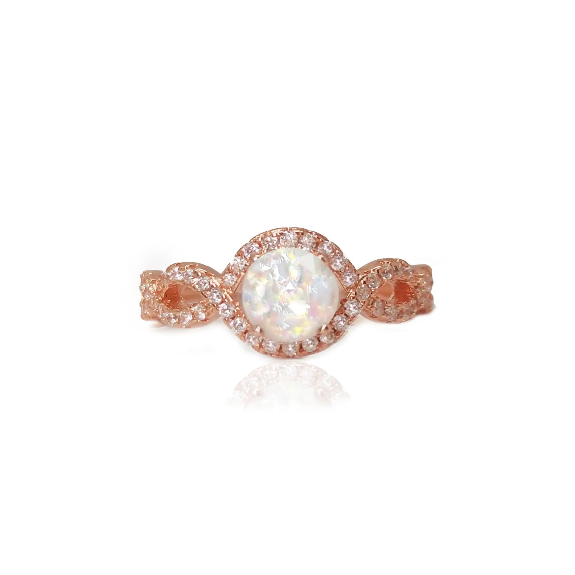 Eternal Love Ashes Ring for Cherished Memories