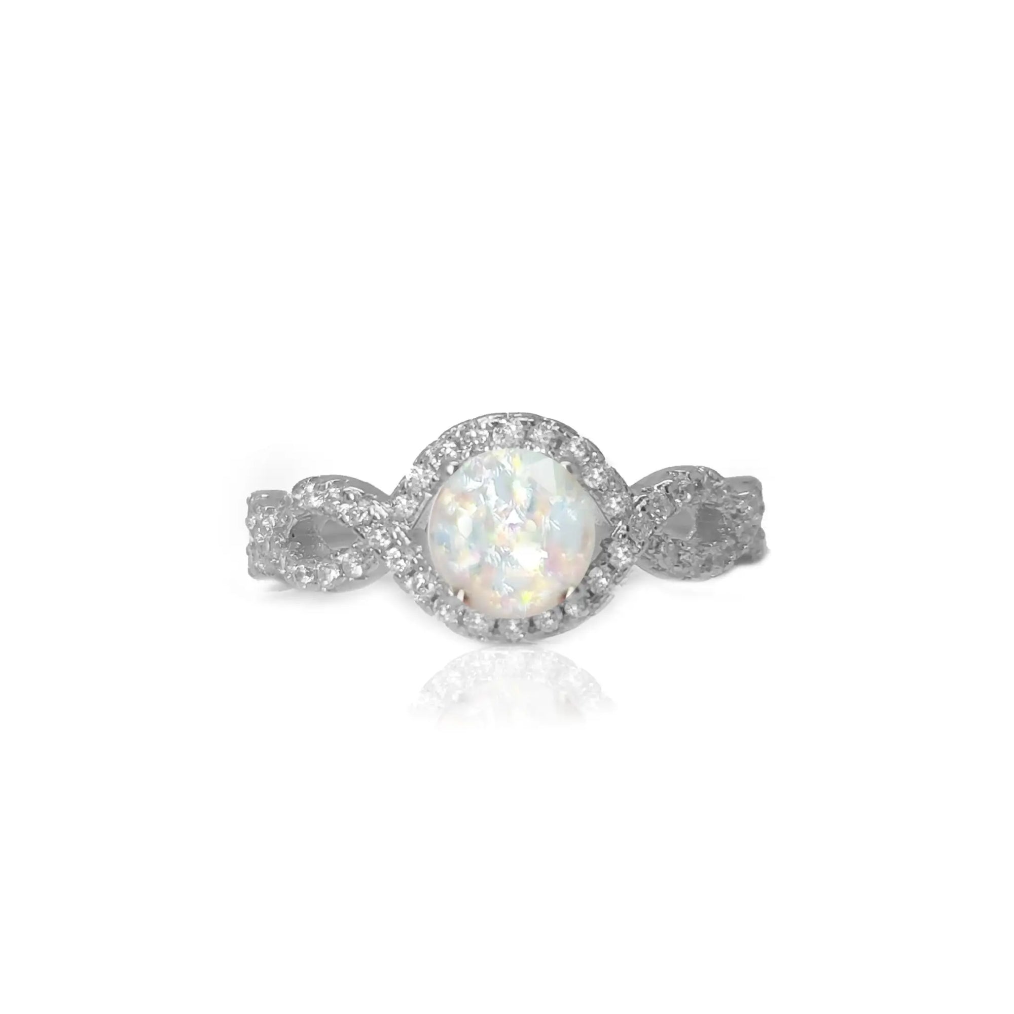 Eternal Love Ashes Ring for Cherished Memories