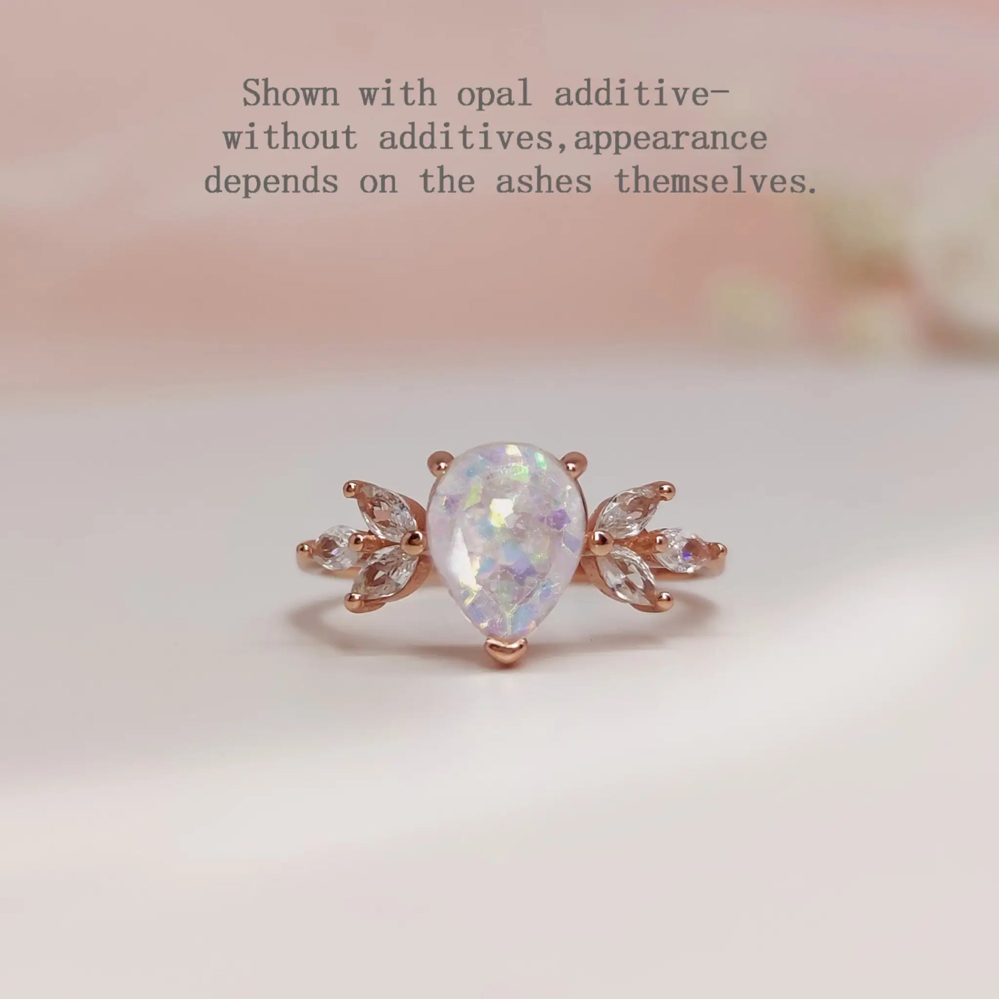 Soul's Journey Ashes Ring - Love & Memory Combined