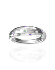 Meaningful Birthstone Ashes Ring Gift for Loved Ones