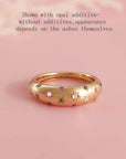 Meaningful Birthstone Ashes Ring Gift for Loved Ones