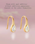 Personalized Teardrop Elegance Ashes Earrings