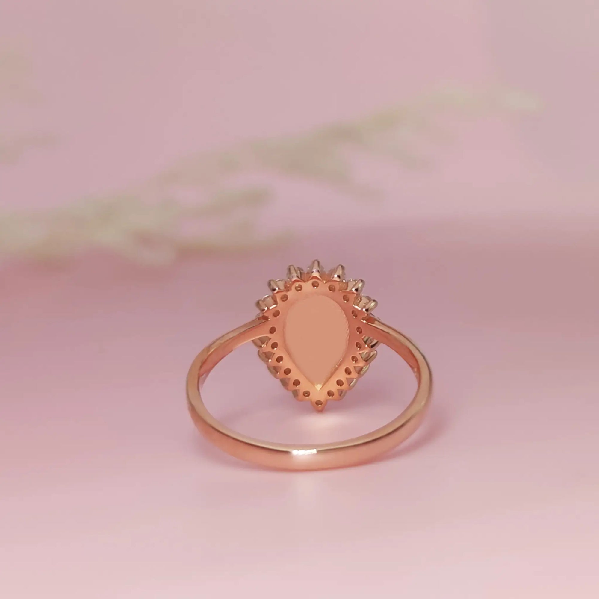 Tears of Remembrance: Elegant Ashes Ring of Love