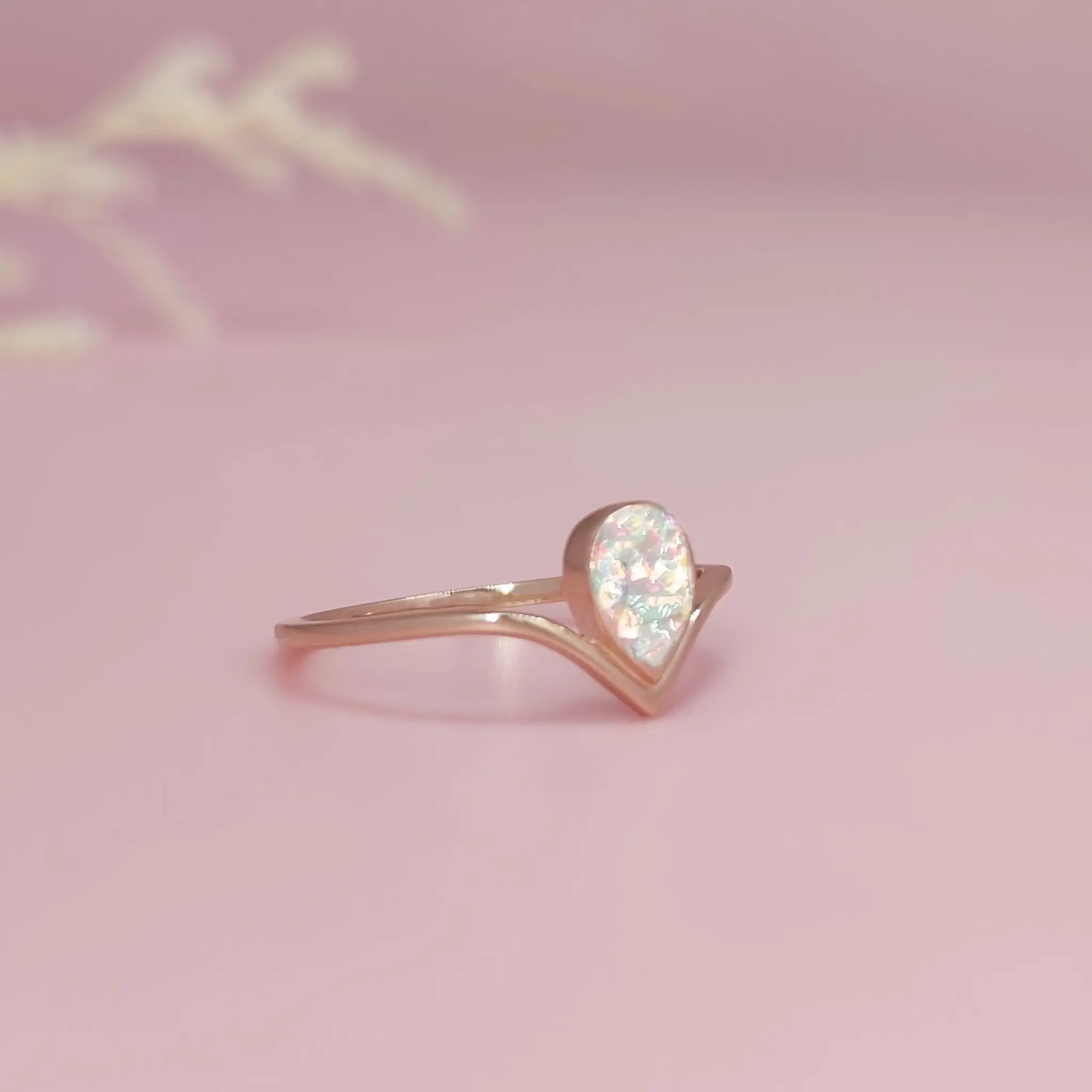 TenderDrop: Ashes Solid Gold Ring gold-ashes-ring-0